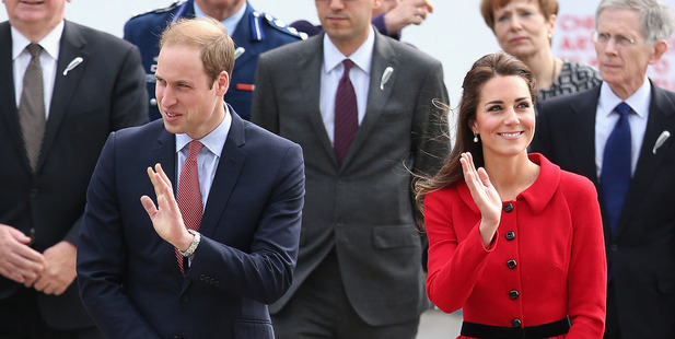 Prince William, Duke of Cambridge and Catherine, Duchess of Cambridge. Photo / Getty IMages