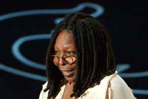 Whoopi has written of her love for the vaporized leaf. Photo / AP