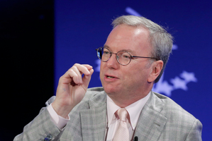 Google Executive Chairman Eric Schmidt is a well-known backer of President Barack Obama and advises the White House. Photo / AP