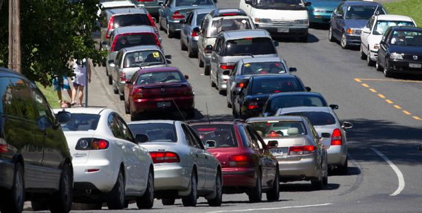 Easter holidaymakers are facing long delays. Photo / File