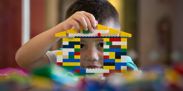 Block heads could win a trip to Florida with the Lego-building contest.