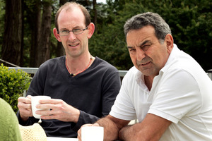 Joe Karam (right) worked to prove David Bain was innocent. Photo / Janna Dixon
