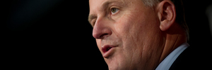 Mr Key revealed the man was the subject of a NZ intelligence warrant. Photo / Sarah Ivey