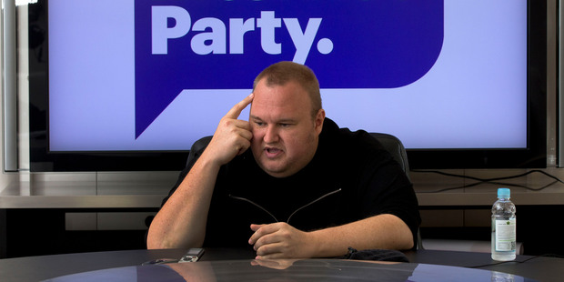 Kim Dotcom. Photo / Brett Phibbs