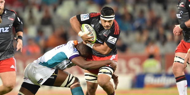 Jordan Taufua has been called up to the Crusaders side for their crucial game against the Chiefs in Hamilton on Saturday. Photo / Getty Images.