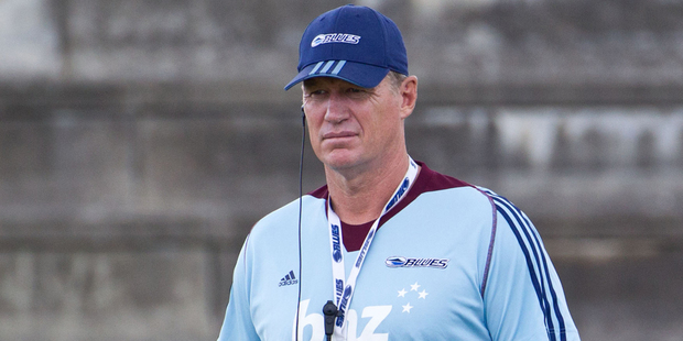 John Kirwan still doesn't know who the first five-eighth should be, the cardinal sin of rugby coaching and selecting. Photo / Richard Robinson