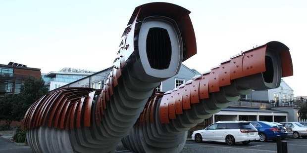 Bret Thurston's funky loos have received worldwide plaudits. Photo / Chrisjtse