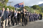 LEST WE FORGET: Anzac Day parade in Featherston, 2013.PHOTO/ANDREW BONALLACK LEST WE FORGET: Anzac Day parade in Featherston, 2013.PHOTO/ANDREW BONALLACK