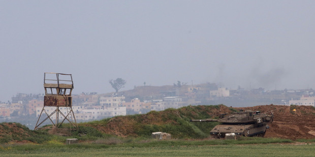 The southern border with the Gaza Strip. Photo / AP