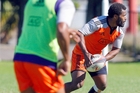 All Blacks Sevens legend Tomasi Cama training at Blake Park yesterday. Photo/Andrew Warner All Blacks Sevens legend Tomasi Cama training at Blake Park yesterday. Photo/Andrew Warner