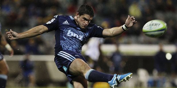 Join us here for live updates of tonight's Super Rugby match between the Blues and the Waratahs. Photo / Getty Images.