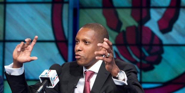 Toronto Raptors general manager Masai Ujiri. Photo / AP