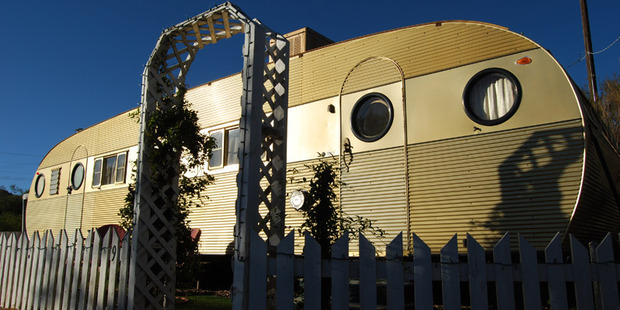 The Shady Dell Trailer Park in Arizona provides guests with the kitschy decor of yesteryear.