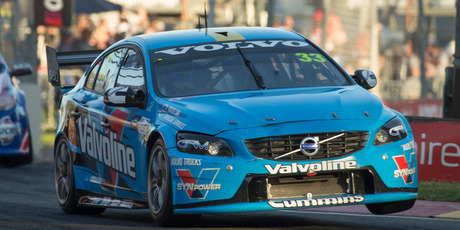 Scott McLaughlin of Valvoline Racing GRM during the Clipsal 500 this year.