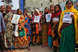 Campaigners are working hard to make sure that tragedies such as the Rana collapse do not happen again. Photo / AP