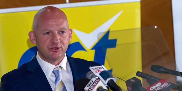 Act Party Leader Jamie Whyte. Photo / Geoff Dale