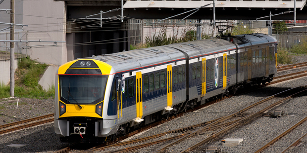 Auckland Transport's new electric trains set a critical foundation for the next 50 years in the evolution of the city's transit network. Photo / Dean Purcell