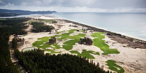 Ric Kayne and wife Suzanne have struck a deal with Te Uri o Hau to build a course at Te Arai Beach, 110km north of Auckland. Photo / Greg Bowker
