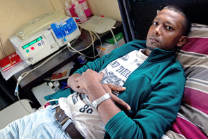 Fijian kidney patient Sanil Kumar. Photo / Richard Robinson