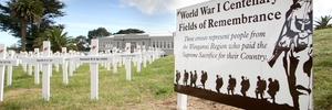 Wanganui will have its own "field of remembrance" displayed during the next four years to mark the centenary of World War I. Photo/Bevan Conley