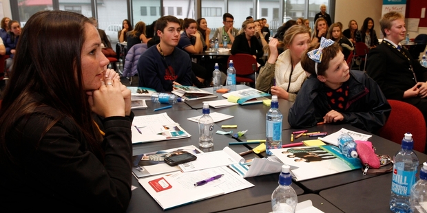 Students at last year's Northland Youth Summit at NorthTec. Photo/File