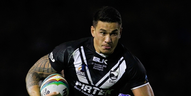 Sonny Bill Williams will be out of the country on holiday from this Saturday.
