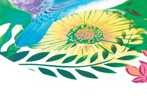 New Zealand artist Flox is one of many printmakers whose work is for sale at endemicworld.com.