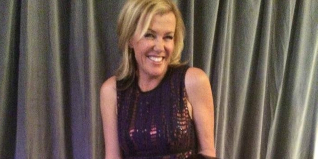 Robyn Malcolm posted a picture of herself wearing a dress by Kate Sylvester at Australia's Logies awards in Melbourne.