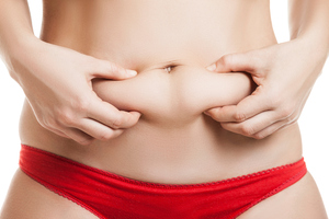 The fat stored around the middle is rich in stem cells.
Photo / Thinkstock