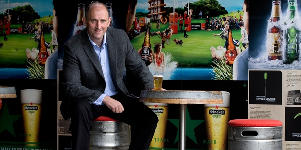 Andy Routley says association with DB's owner, Heineken, has helped to expand the brand with distribution channels opening up in Europe. Photo / Brett Phibbs