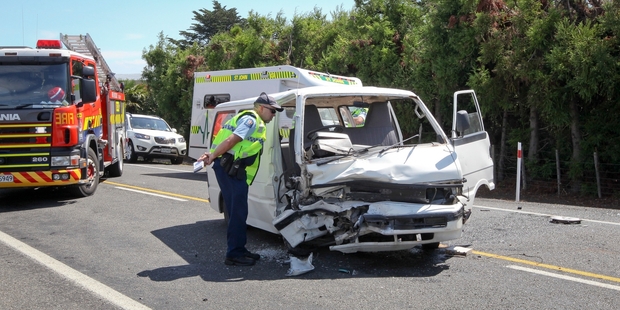 A 20-year-old man has been charged after Hawke's Bay's first fatal crash (pictured) of 2014. Photo/Glenn Taylor
