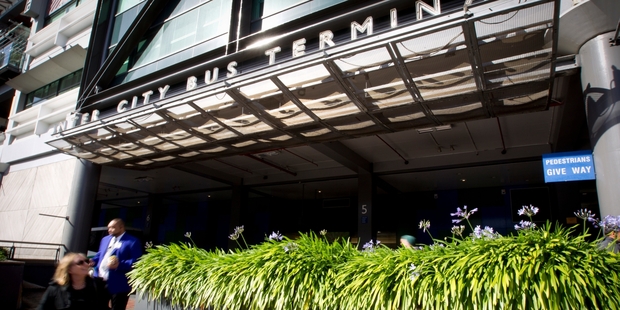 The bus terminal is clashing with SkyCity's plans for a convention centre.