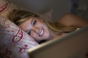Teens are staying up late using technology and not getting enough shut-eye.
Photo / Thinkstock