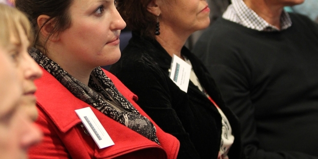 FUTURE FOCUS: The audience at last night's symposium.PHOTO/DUNCAN BROWN