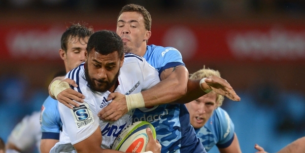 Size and good ball skills make Blues lock Patrick Tuipuloyu a dangerous prospect, Photo / Getty Images
