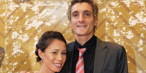 Andrea Hewitt and Laurent Vidal. Photo / Greg Bowker