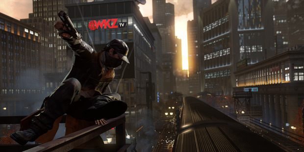 A scene from Watch Dogs.