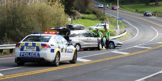 One person is dead after a crash on SH2 near Loop Rd at Te Puna today.