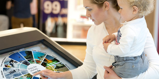 Technology has finally caught-up with the hype, says Vaughan Reed and touch screen kiosks are now viable solutions for retailers.