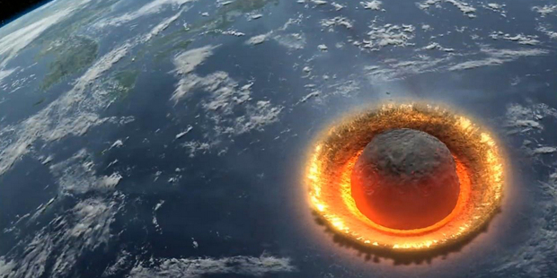 The asteroid's impact with Earth would have caused 10.8 magnitude earthquakes - roughly 100 times the size of the 2011 Japanese quake, which is among the biggest in recent history.