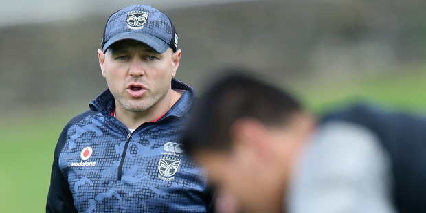 There is a definite sense interim coach Andrew McFadden is putting steel into the
Warriors. Photo / Getty Images