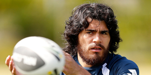 Six months after he was sensationally axed from Kiwis' World Cup squad, Tohu Harris will return to international duty for Friday's Anzac test in Sydney. Photo / Getty Images.