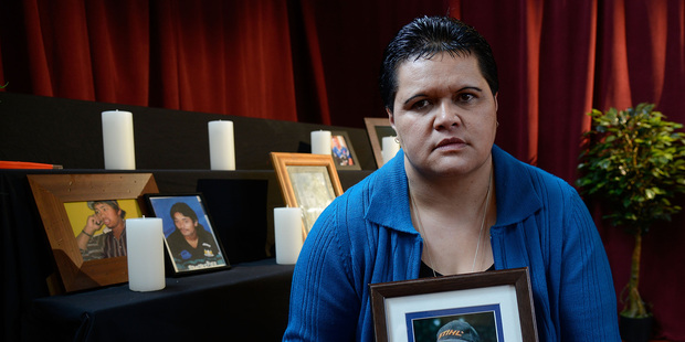 Maryanne Butler-Finlay lost her husband Charles Finlay on July 19 last year in Tokoroa in a forestry accident. Photo / Marty Melville