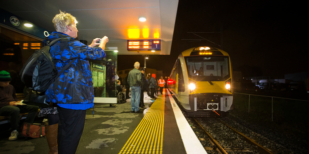 By 9.30am services were running 25 minutes late. Photo / Greg Bowker
