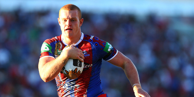 Alex McKinnon has been offered a job for life by the NRL to assist with his recovery. Photo / Getty Images. Photo / AP