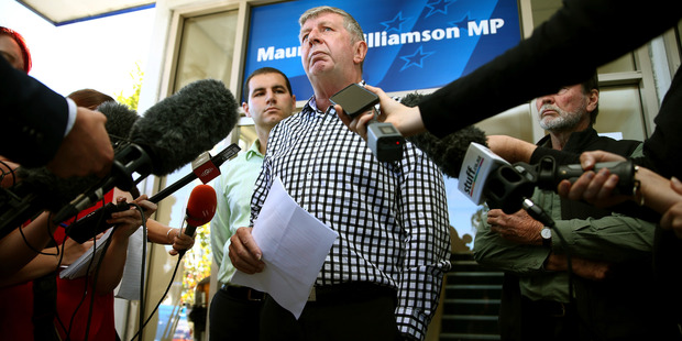 Maurice Williamson said he never intended to interfere in a police investigation. Photo / Getty Images