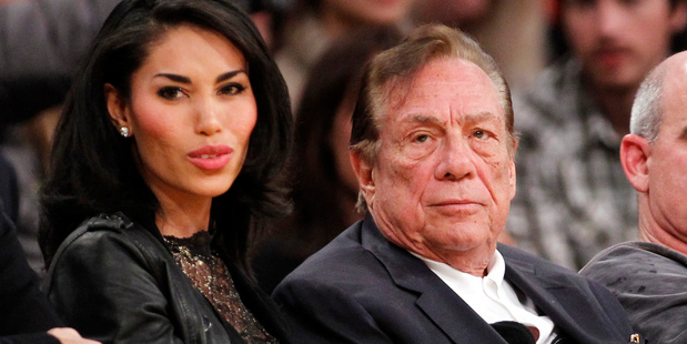 Donald Sterling's shocking remarks to his girlfriend have highlighted the issue of racism in sport. Photo / AP