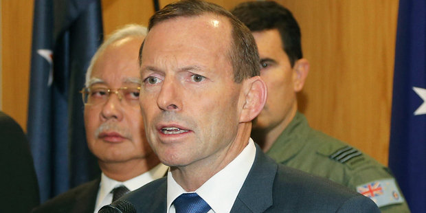 Australian Prime Minister Tony Abbott.
