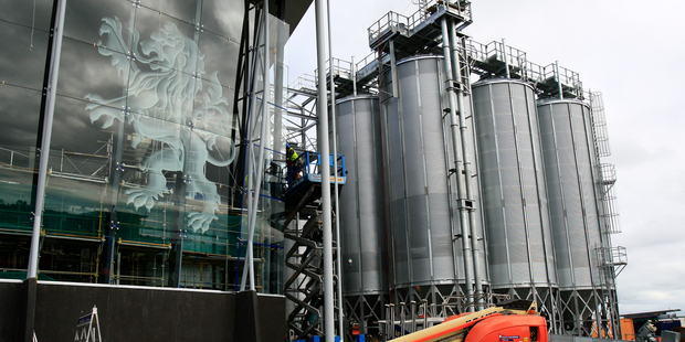 Lion Nathan's new brewery site in East Tamaki, Auckland. Photo / Martin Sykes
