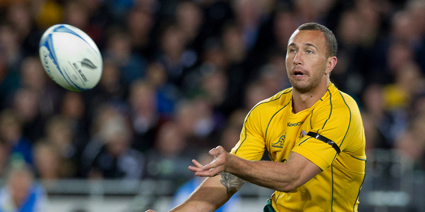 Quade Cooper. Photo / Sarah Ivey